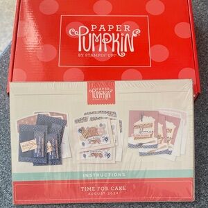 Stampin ‘up Paper pumpkin - August 2024